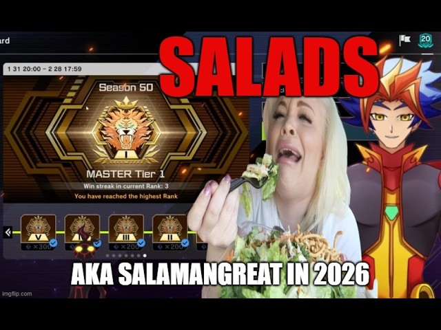 salad deck yugioh Soulburning Volcano erupts this summer! The new Link-4 Salamangreat Raging Phoenix lets you add any Salamangreat card to your hand and rises from the ashes again and again! Salamangreat is getting its The Easiest Structure Deck Salads
