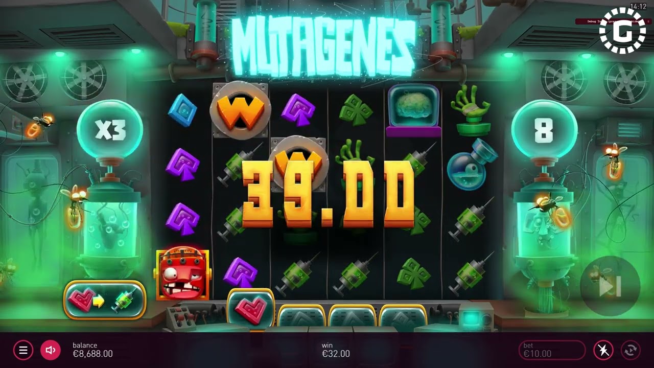 Mutagenes by Peter & Sons Slot Features | GamblerID