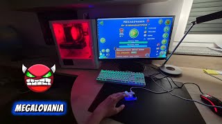 My POV when i beat Megalovania (geometry dash)
