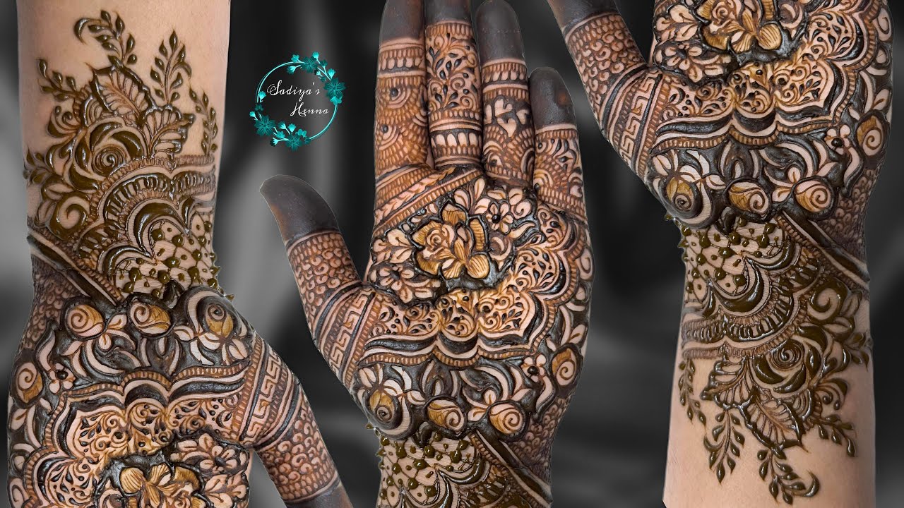 FULL HAND MEHNDI DESIGNS | LATEST FRONT HAND FLORAL MEHNDI DESIGN 2025 | EID SPECIAL MEHNDI DESIGN