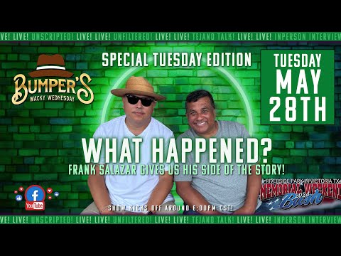 Bumper S Wacky Wednesday Frank Salazar Jennifer Pena Incident AB Quintanilla Victoria TX 