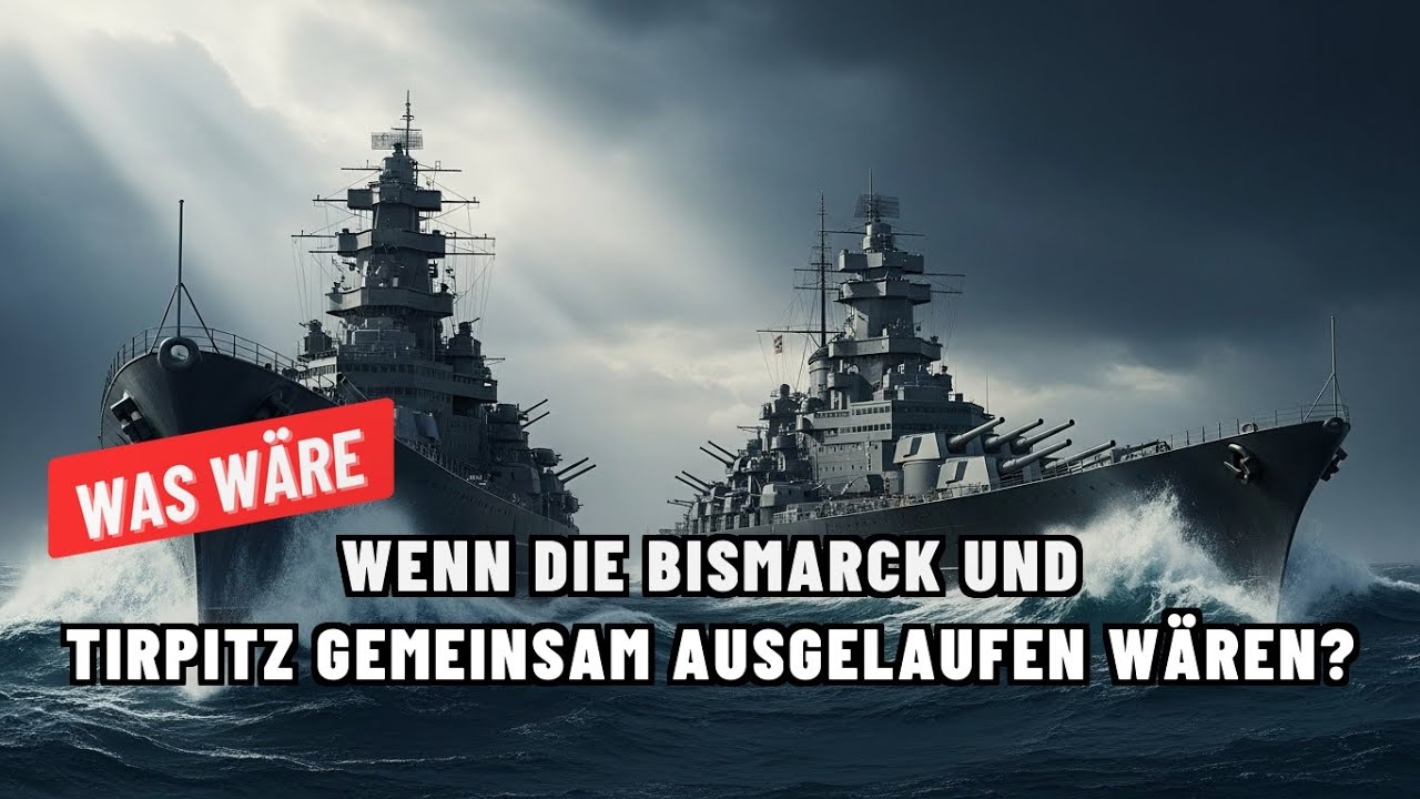 Was wäre, wenn die Bismarck und Tirpitz gemeinsam ausgelaufen wären?