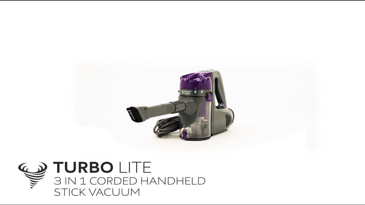 Russell Hobbs Corded Handstick Vacuum 360 Video (RHCHS1001) YouTube