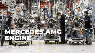 Mercedes AMG Engine Production Line | Mercedes Plant | How Car Engine Is Made