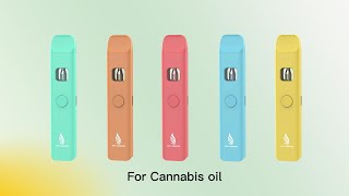 H1501plus disposable vape for Cannabis oil with preheating function