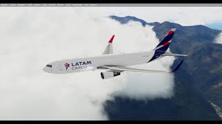 [P3Dv5] Captain Sim B767-300CF Approach into Quito