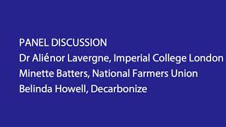 Session 1 Panel Discussion