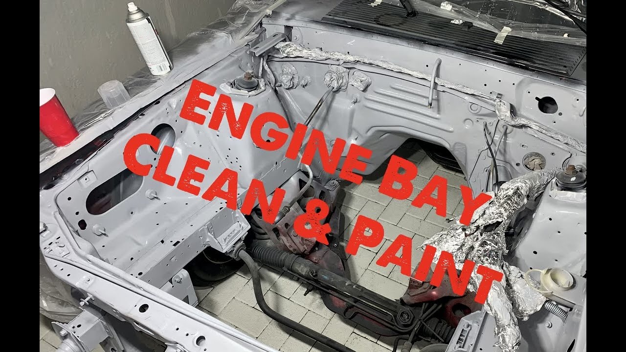 EP.6 Engine bay paint job LS fox body YouTube