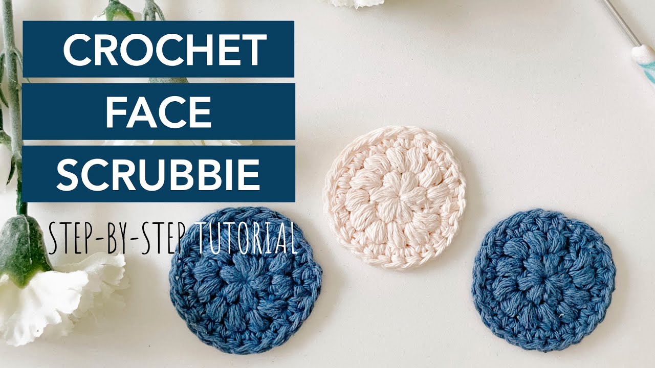 Make Your Own Crochet Face Scrubbie In Just Minutes With This Easy Tutorial!