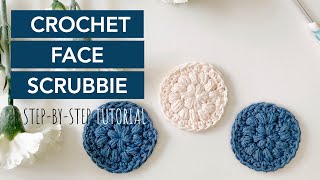 Make Your Own Crochet Face Scrubbie In Just Minutes With This Easy Tutorial!