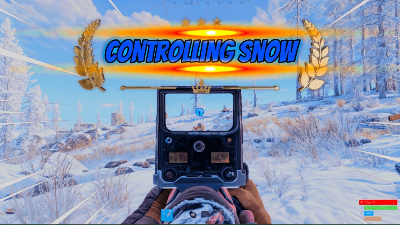 CONTROLLING THE SNOW IN NO TIME - RUST - YouTube