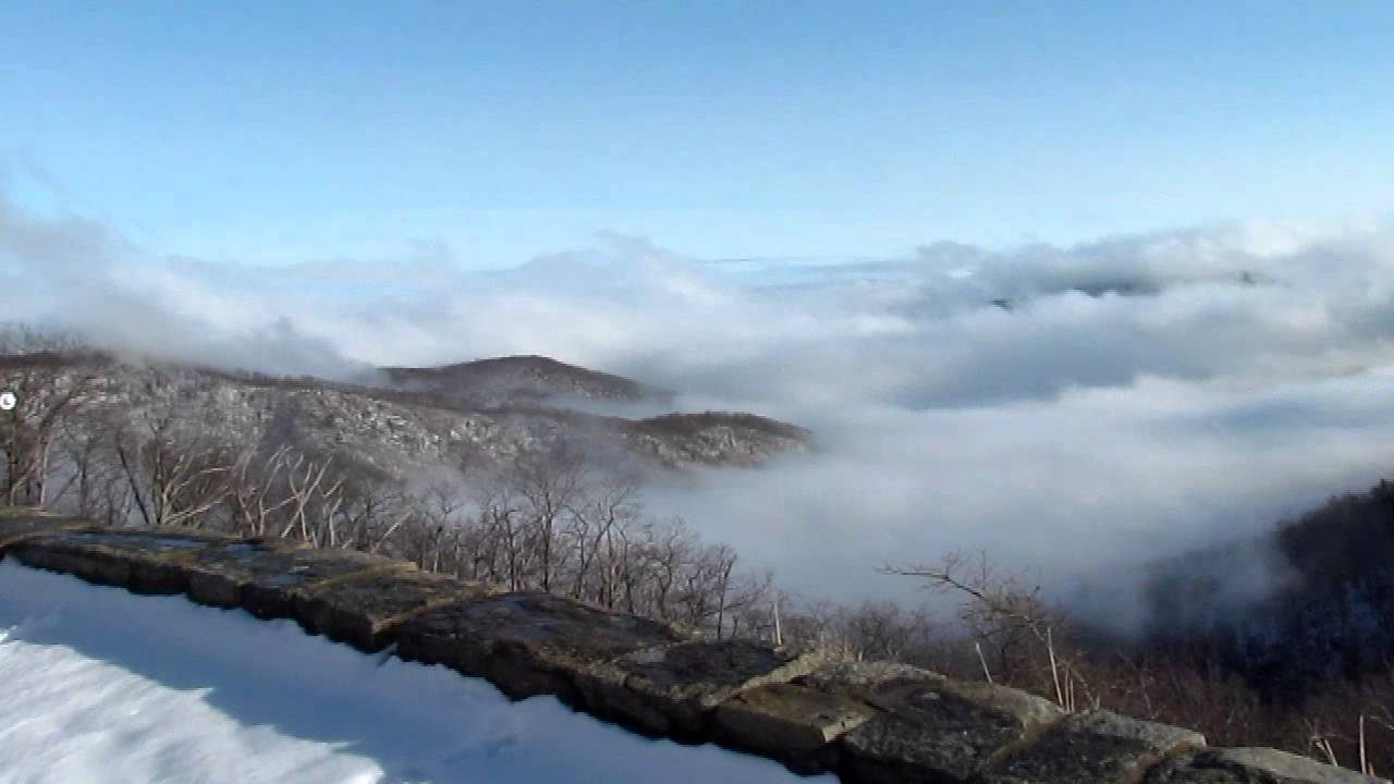 Shenandoah National Park Winter Clouds YouTube