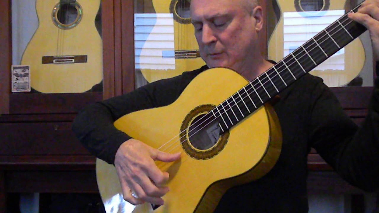 Flame Maple Flamenco Guitar