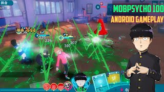 Mob Psycho 100 (路人超能100：灵能) Android Gameplay || New Anime RPG Game screenshot 2