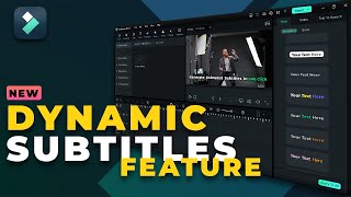 What's NEW IN FILMORA | AI Dynamic Subtitles