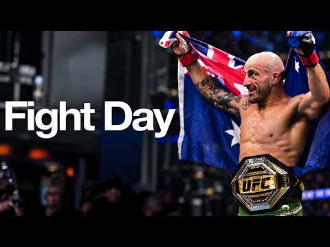 My fight day | UFC 333 Volkanovski Vs Evloev