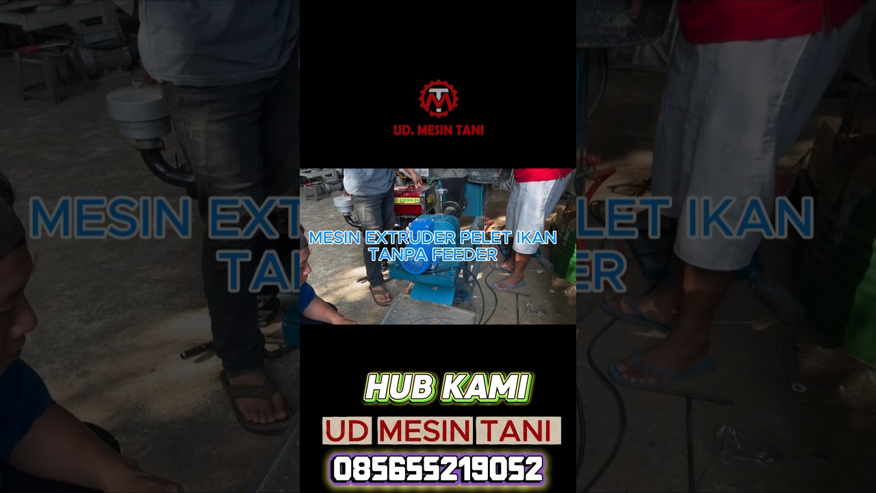 Extruder Pelet Apung 