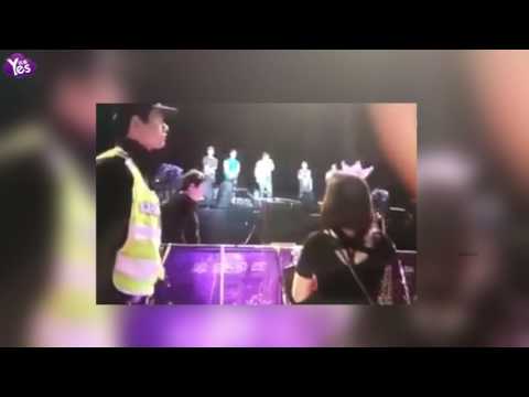 【3年前】女歌迷還原周杰倫斥安保現場 向雙方誠摯道歉