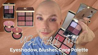 NEW YSL ALERT | Eyeshadow Quad, Face Palette and Blushes @YSLBeautyOfficial #ysl