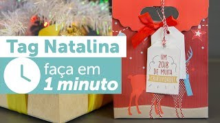 Faça Você Mesmo Tag Natalina Faça Você Mesmo Tag Natalina