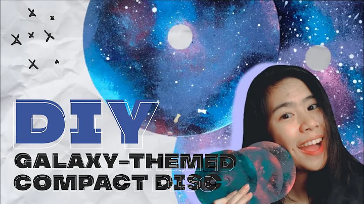 DIY CHEAP & EASY GALAXY DISC | #HowTutorials by Tr...