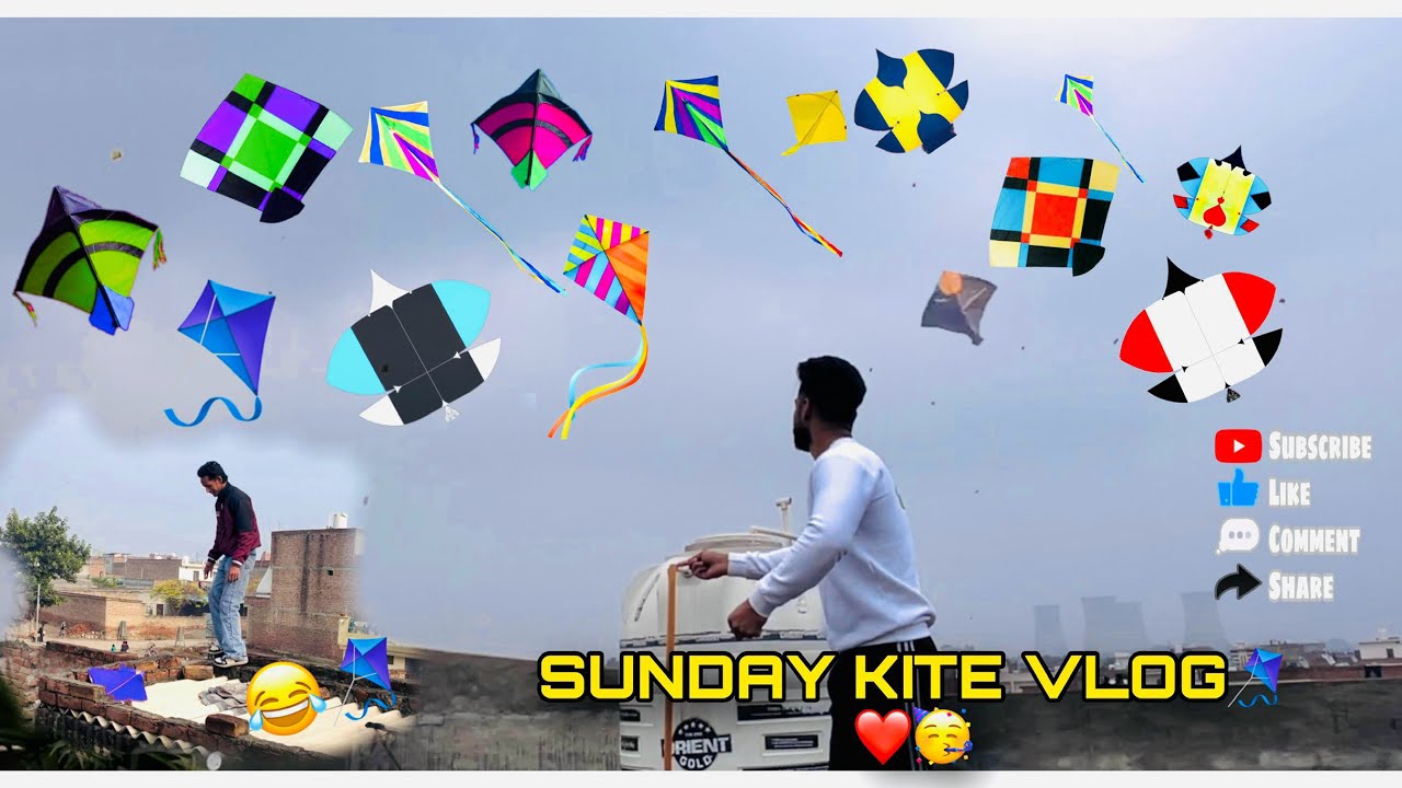 SUNDAY➡️KITE FIGHT DAY🪁🥳//FULL FUN DAY😍|| KITE VLOG 2025❤️/ MR.Gurran vlogs🙏❤️