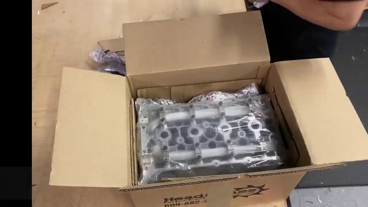 Shipping a EvoX 4B11 cylinder head to HeadGames Motorworks YouTube