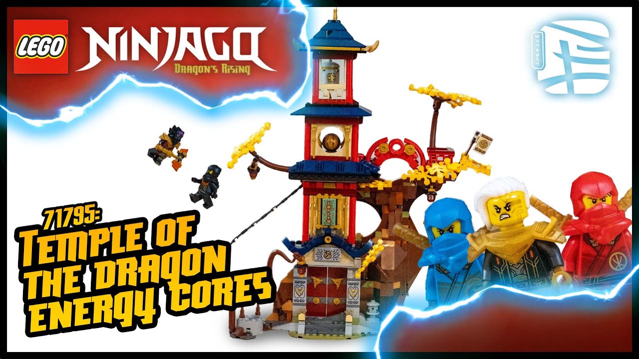 LEGO Ninjago 71795 Temple of the Dragon Cores (2023) - YouTube