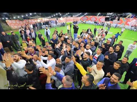 الفنان احمد الجلماوي استقبال العريس حمزه العمري 