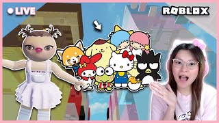 FANS SANRIO WAJIB MAIN INI, ADA BANNYAK TOWER ?!! [SANRIO TOWER ROBLOX INDONESIA]