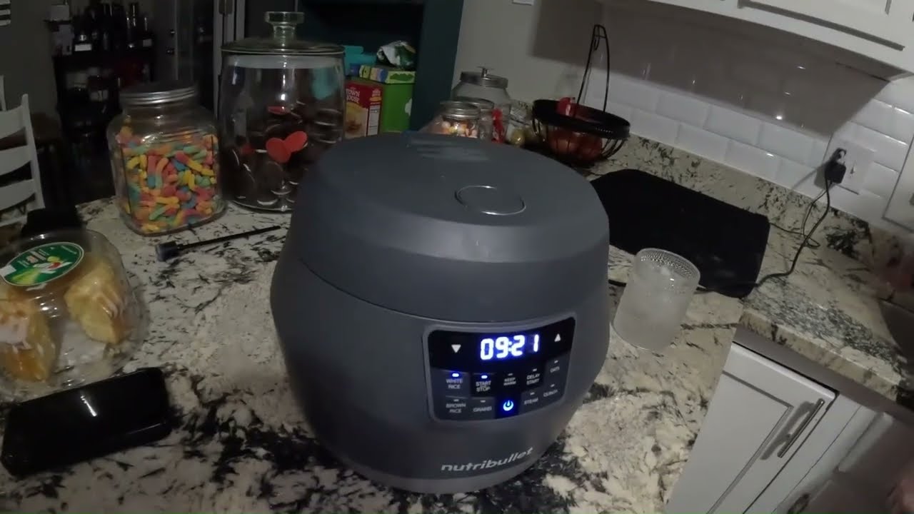 THE BEST RICE COOKER EVER! Nutribullet Every Grain Cooker -White or Brown Rice.
