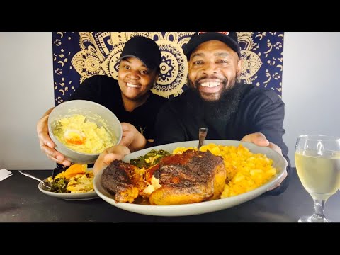 MUST WATCH‼️ HOME COOKED MEAL #ovenroastedchicken #meettheshulers #eatingshow #asmr #happyholidays