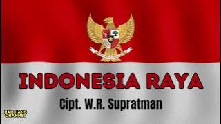 INDONESIA RAYA 1 STANZA DENGAN LIRIK