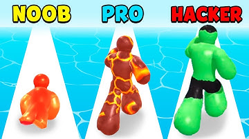 NOOB vs PRO vs HACKER - Tall Blob 3D