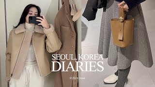 Winter diaries: 겨울 쇼룸 투어, 그릇 직구, 이케아 복각 시리즈, 스무스무드 신상백, 전복죽, 강아지 시점 카메라, 인스타360