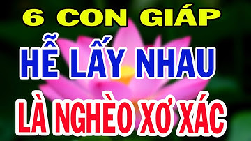 6 Cặp Con Giáp Lấy Nhau Là NGHÈO XƠ XÁC, Vợ Chồng Bất Hòa Của Cải Đội Nón Ra Đi