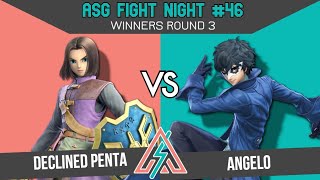 Asg 46 Winners Round 3 - Declined Penta Hero Vs Angelo Jokerwolf