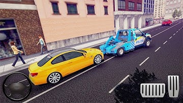 Police Tow Truck Driving Car Transporter 2021 - Gameplay Walkthrough Part 1 (Android, iOS)