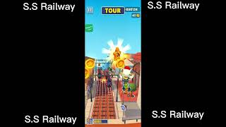 Subway Surfers Episode (1) Powered by (S.S Railway) Android Gameplay 