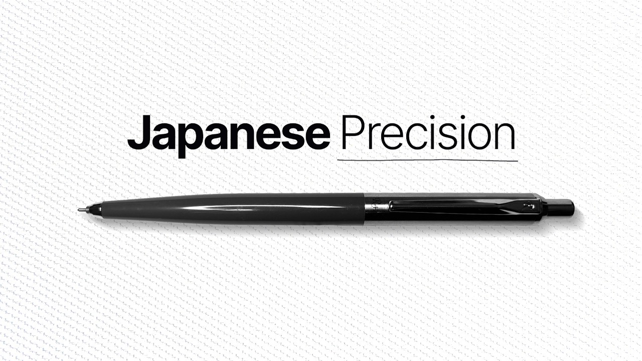 TAKEMITU・Preparation pen / serial No.39 The Forgotten Japanese Pen with Needlepoint Precision - YouTube