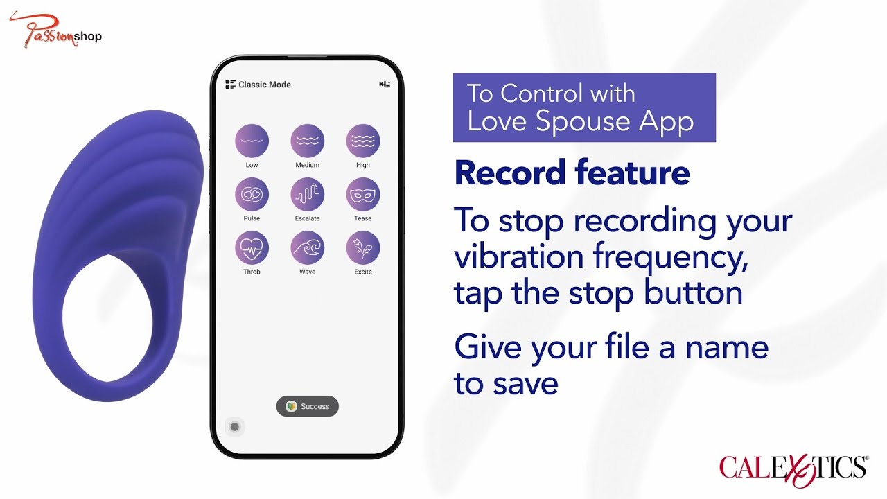 Connect Couples Ring by CalExotics | App-Controlled Couples Toy Demo