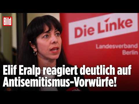 Antisemitismus bei den Linken? Fraktionschefin Elif Eralp weist Vorwürfe zurück!