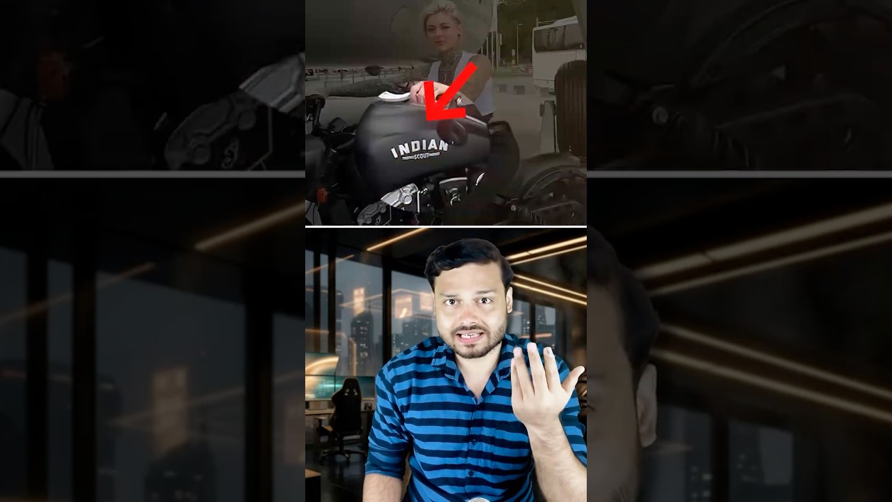 Something is VERY WRONG With This Bike! On 'Indian Motorcycle' Confuses Indian Guys #shorts