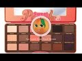 Too Faced Sweet Peach Palette Review with Swatches