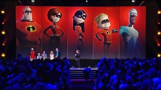 'The Incredibles 2' cast assembled at D23 Expo 2017