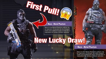 CODMobile New Melting Point Lucky Draw Skin! (Mace-Metal Phantom)