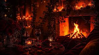 Couples Limbic Resonance ❤️ Deep Blues Guitar for Intimacy 🌹 Red Sanctuary & Silent Hearth