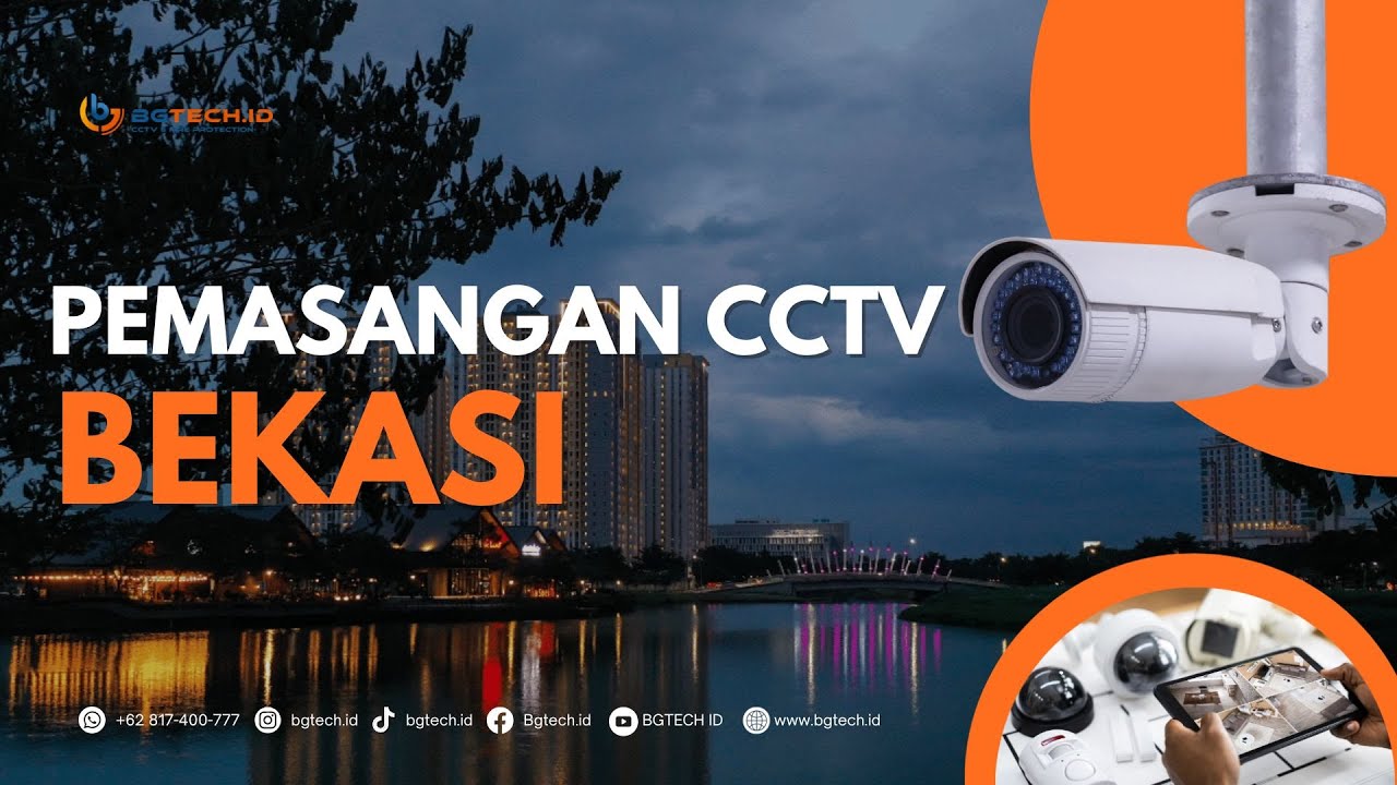 Pemasangan CCTV Di Daerah Bekasi - YouTube