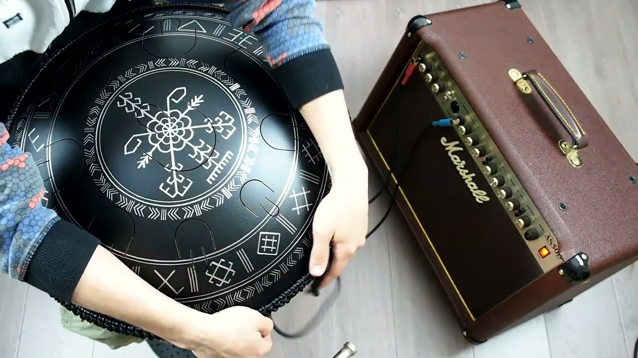 GUDA DRUM Double FX. Custom Scale - YouTube