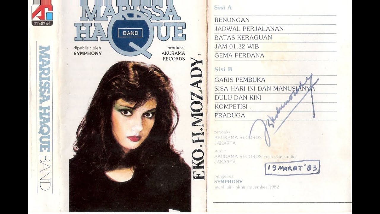 Marisa Haque  Dalam Album Renungan Side B